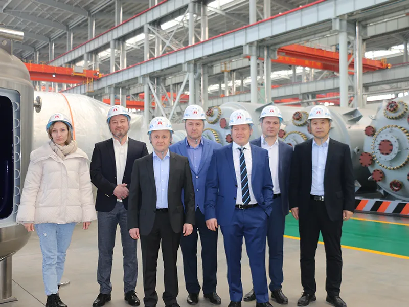 Клиенты, посетившие наш завод
